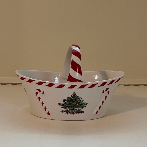 Spode Christmas Tree Candy Dish - Picture 3 of 7